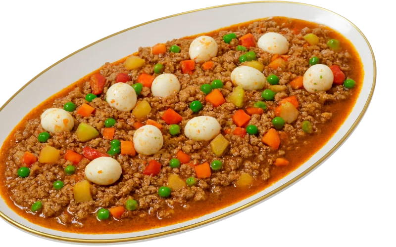 Beef giniling in platter optimized