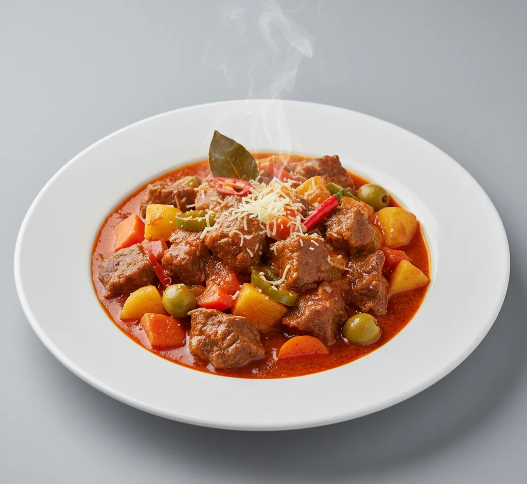 rjay's beef caldereta